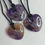 Thumbnail: Amethyst Chevron Heart String Pendant