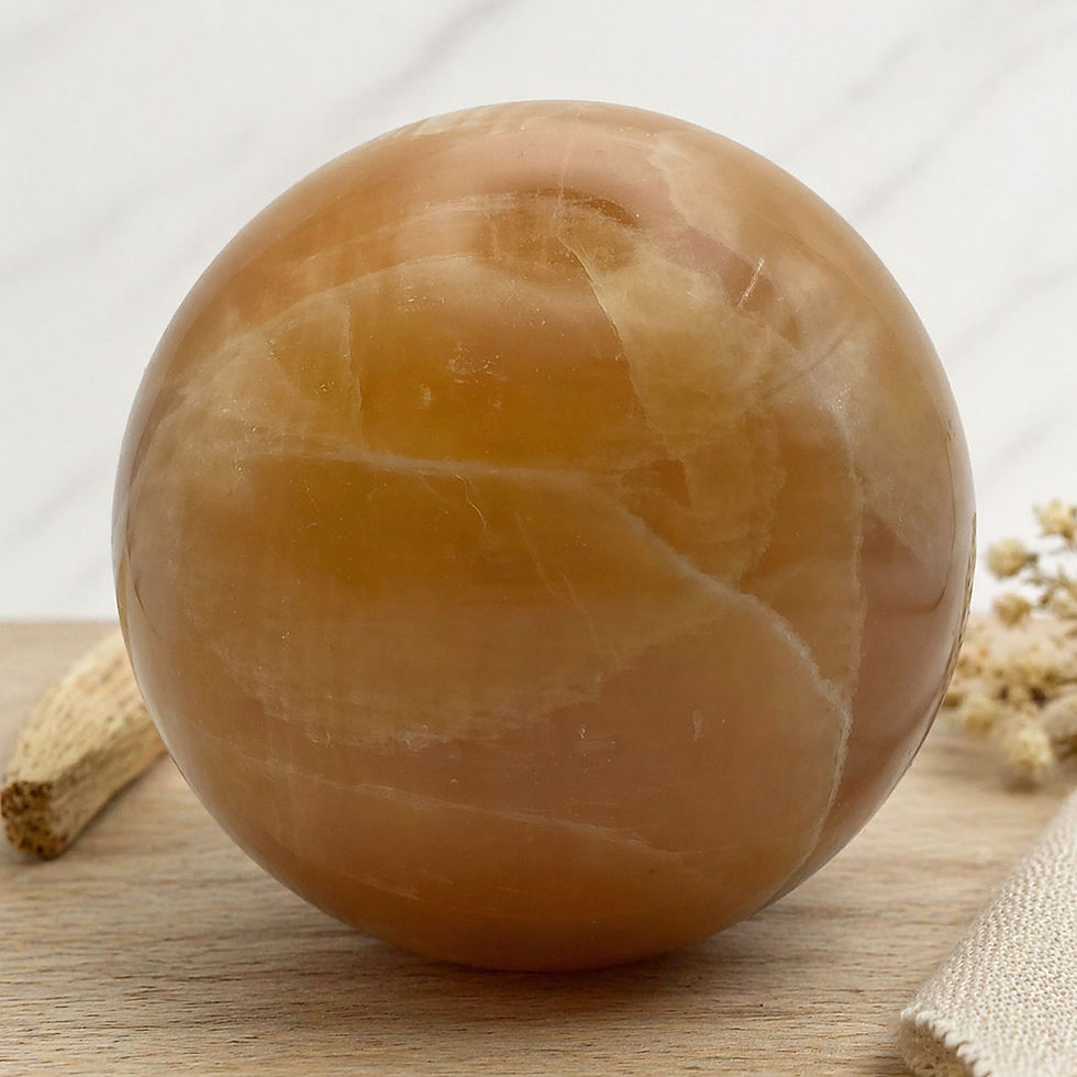 Thumbnail: Honey Calcite 77mm