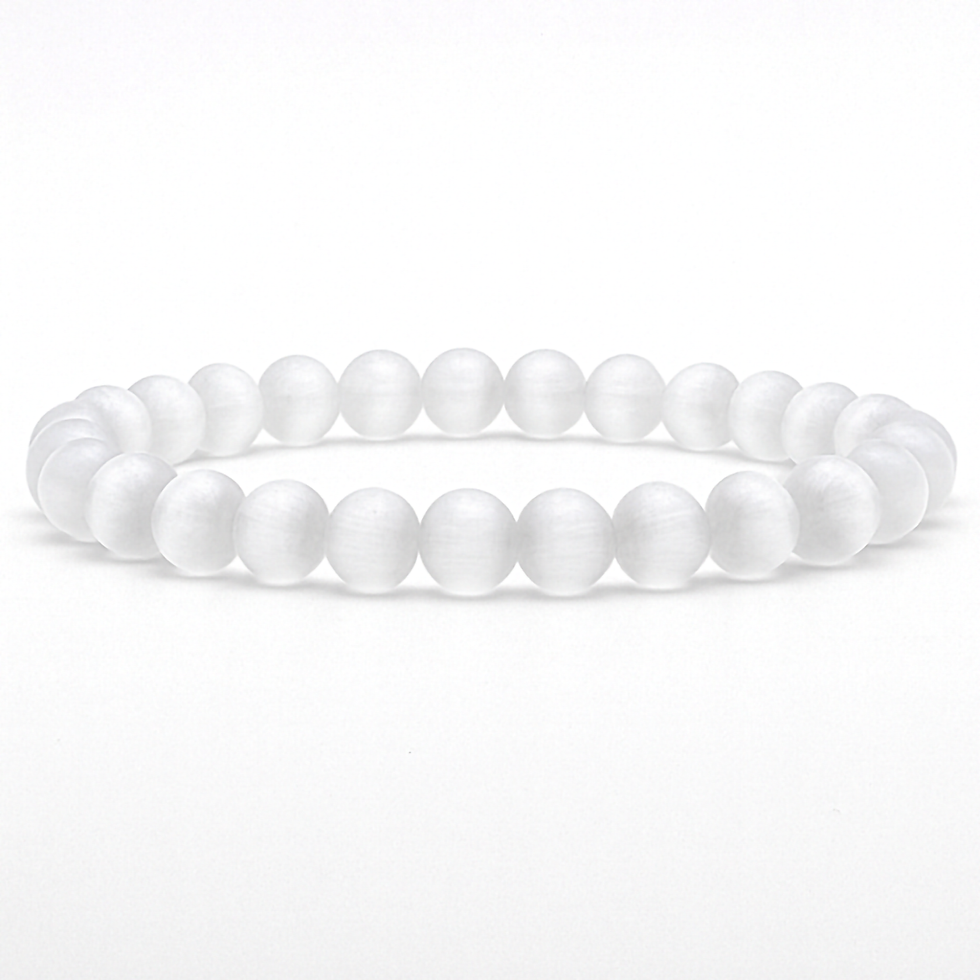 Thumbnail: Selenite 6mm Bracelet