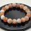 Thumbnail: Natural Frosted Druse Agate Bracelet 10mm (2)