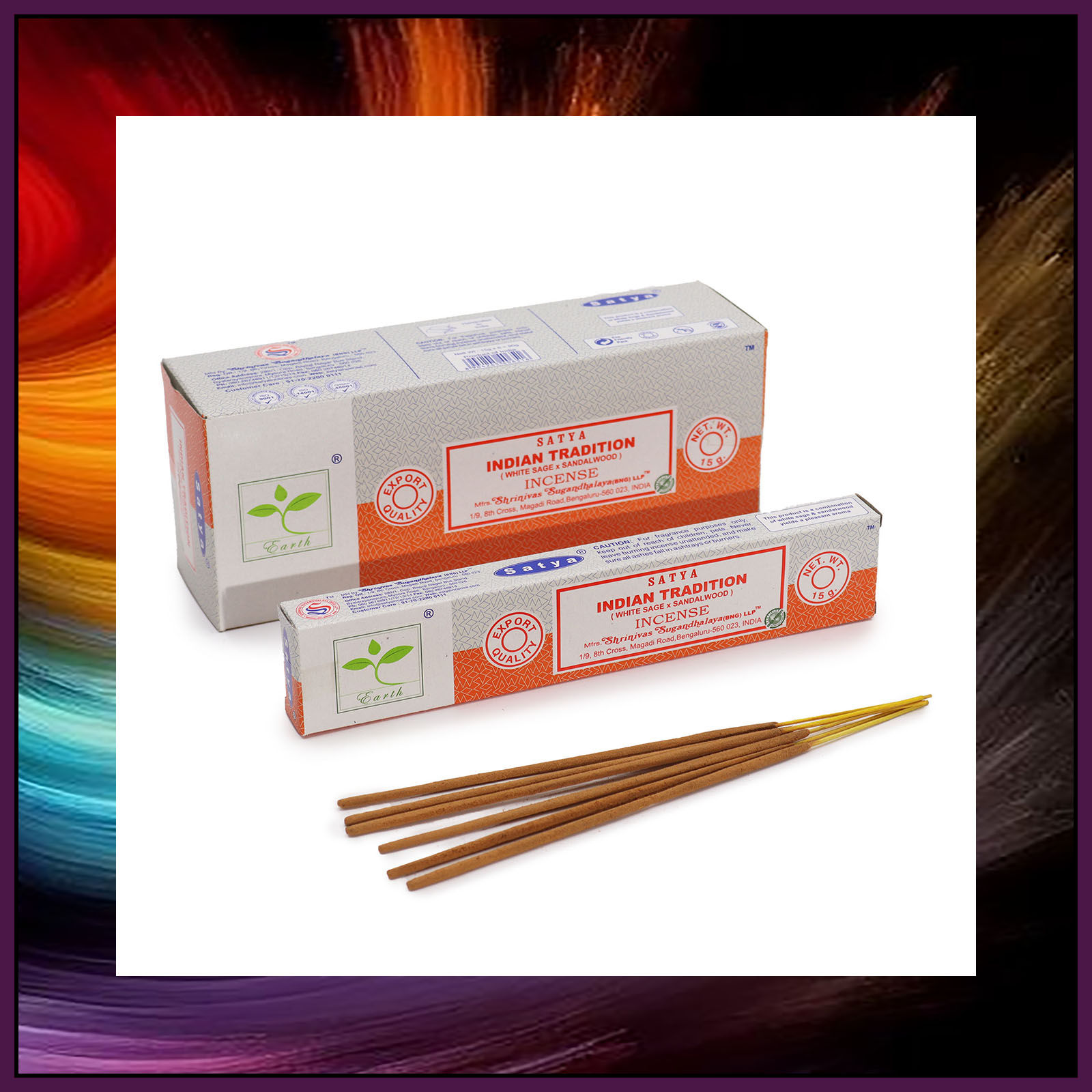 Satya Indian Tradition Incense