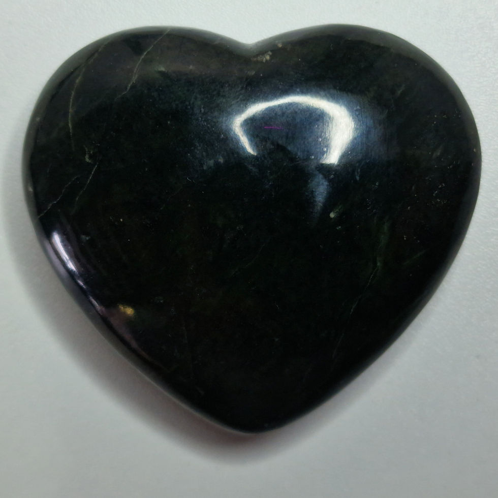 Thumbnail: Nephrite Jade Heart 60mm