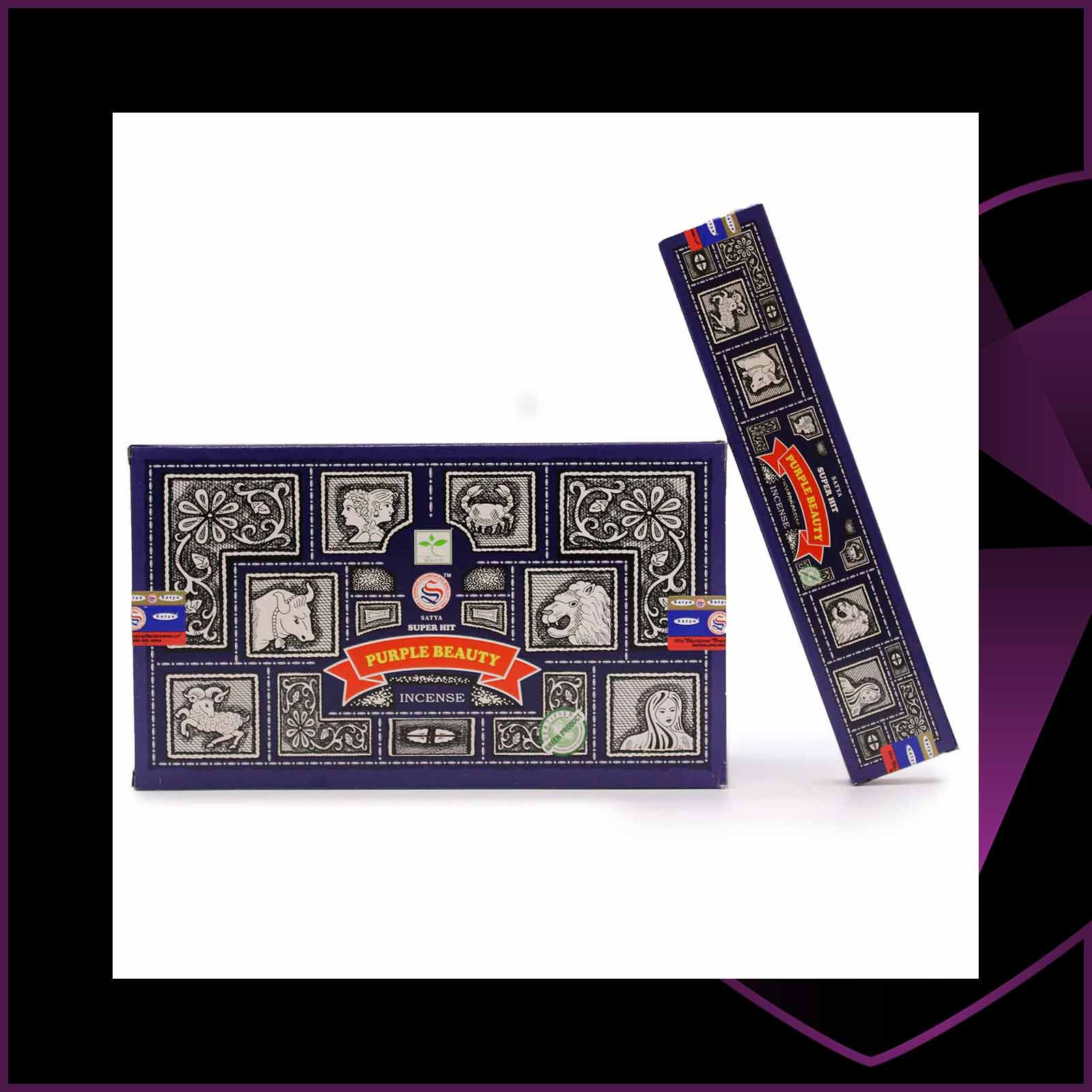 Satya Super Hit Purple Beauty Incense