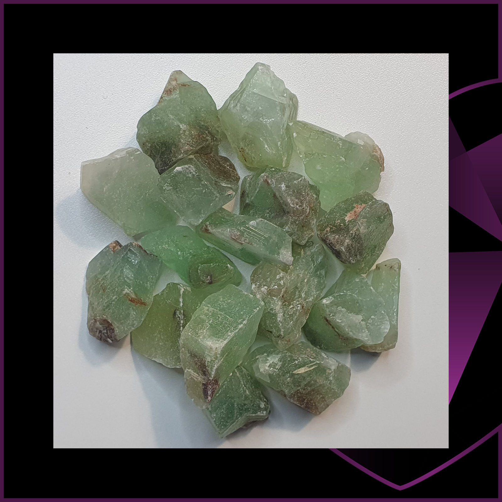 Green Calcite Natural