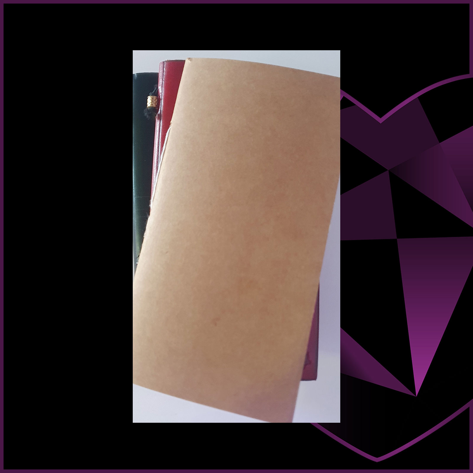 Leatherbound Motto Notebook Refill