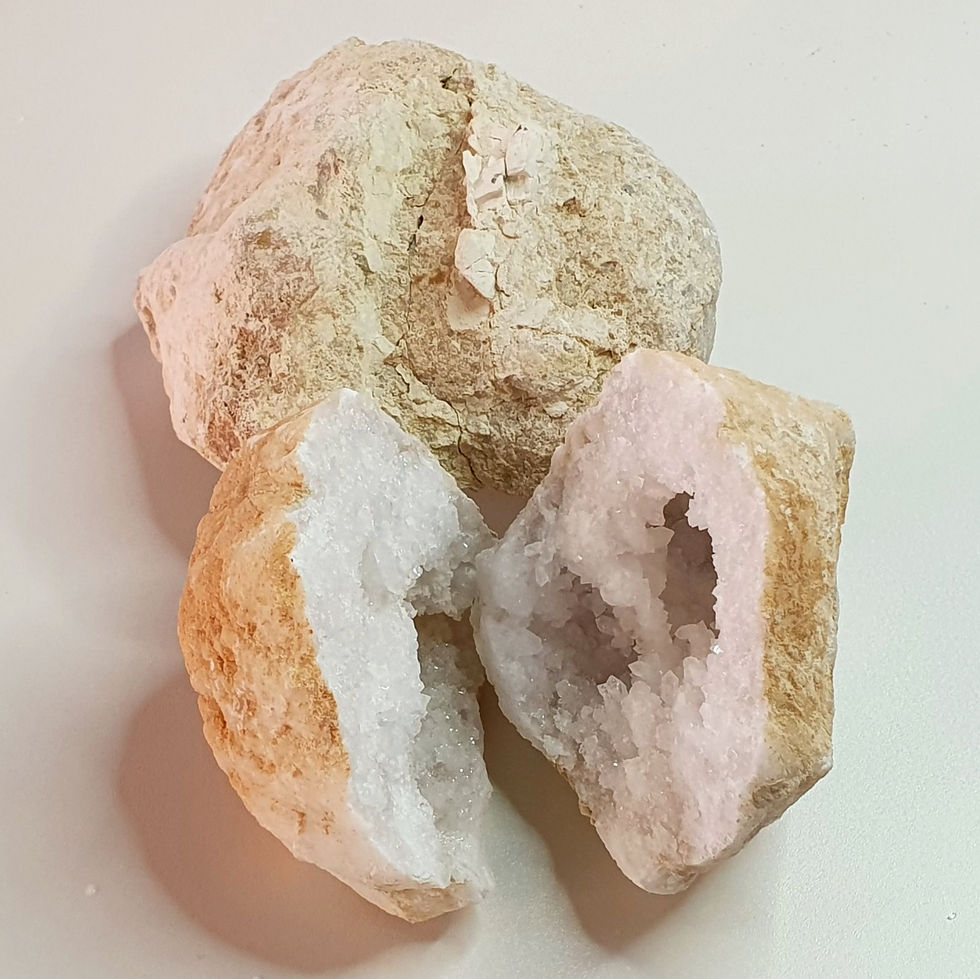 Thumbnail: Medium Whole Calcite Geode 10cm - 12cm