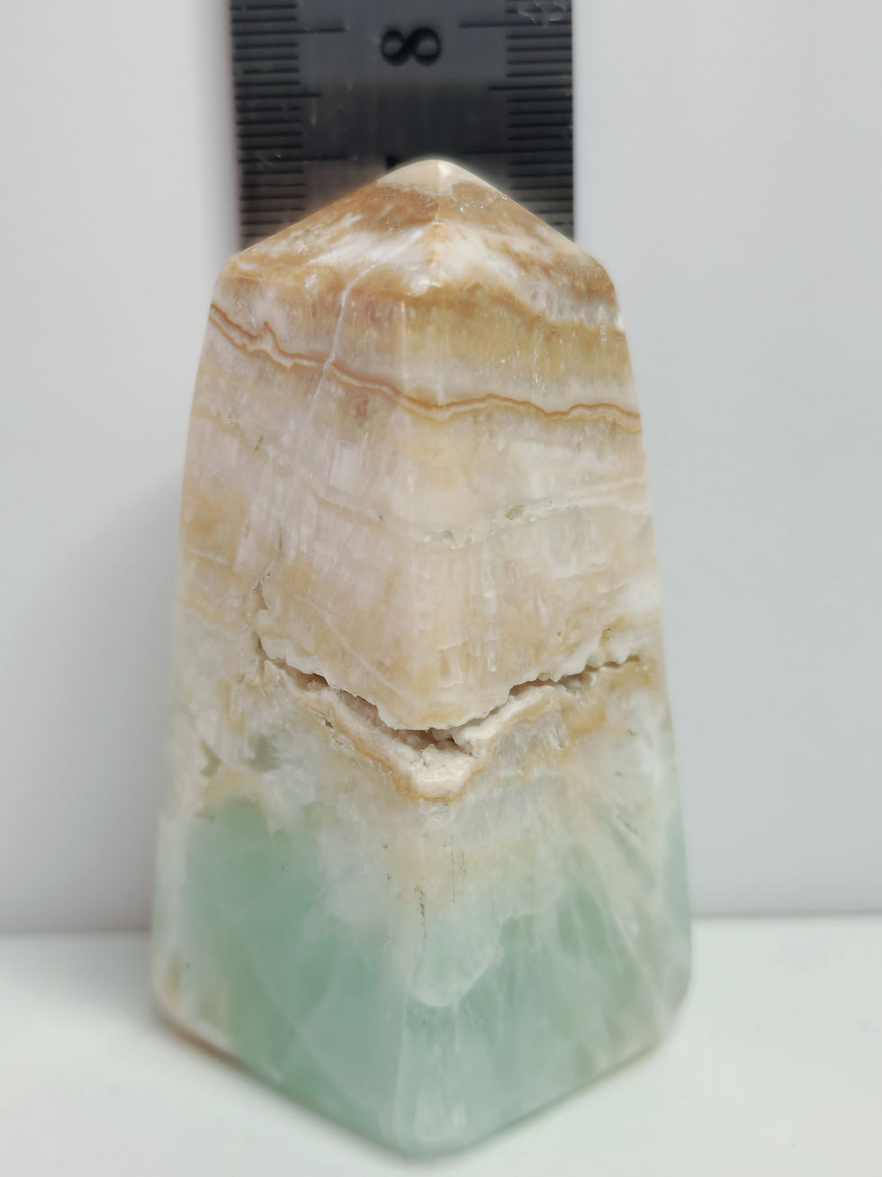 Thumbnail: Blue Aragonite (Calcite Caribbean) Tower 70mm
