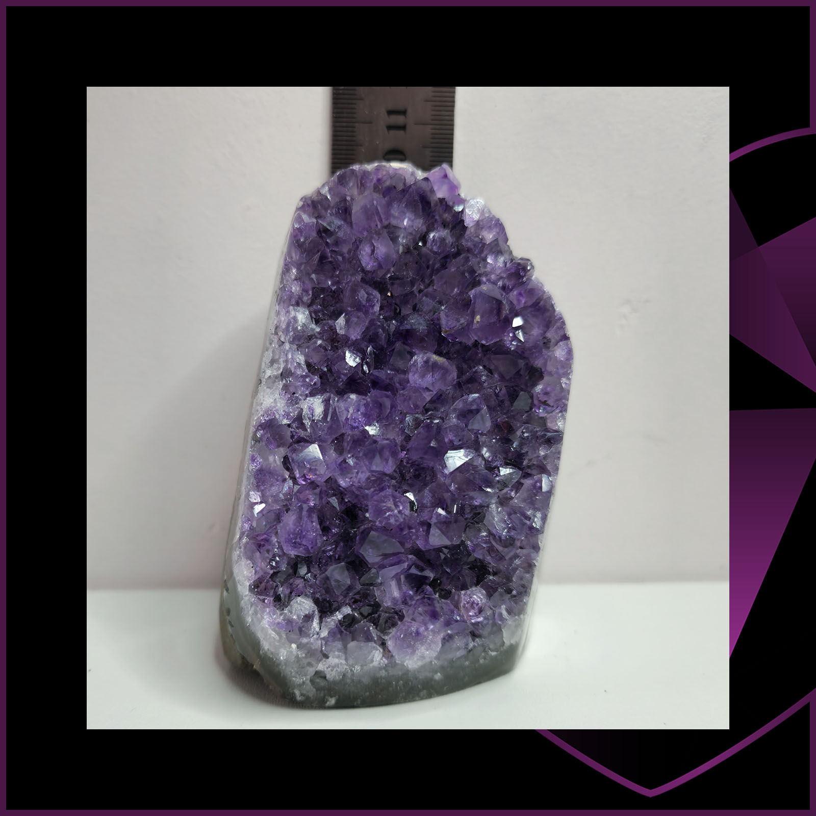 Amethyst Free Standing Cut Base Cluster 500