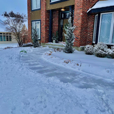 LocalLawns - Snow Removal Result