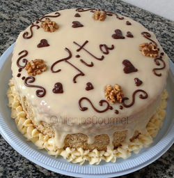 Torta especial - Nozes personalizada