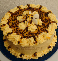 Torta Tradicional - Maracujá
