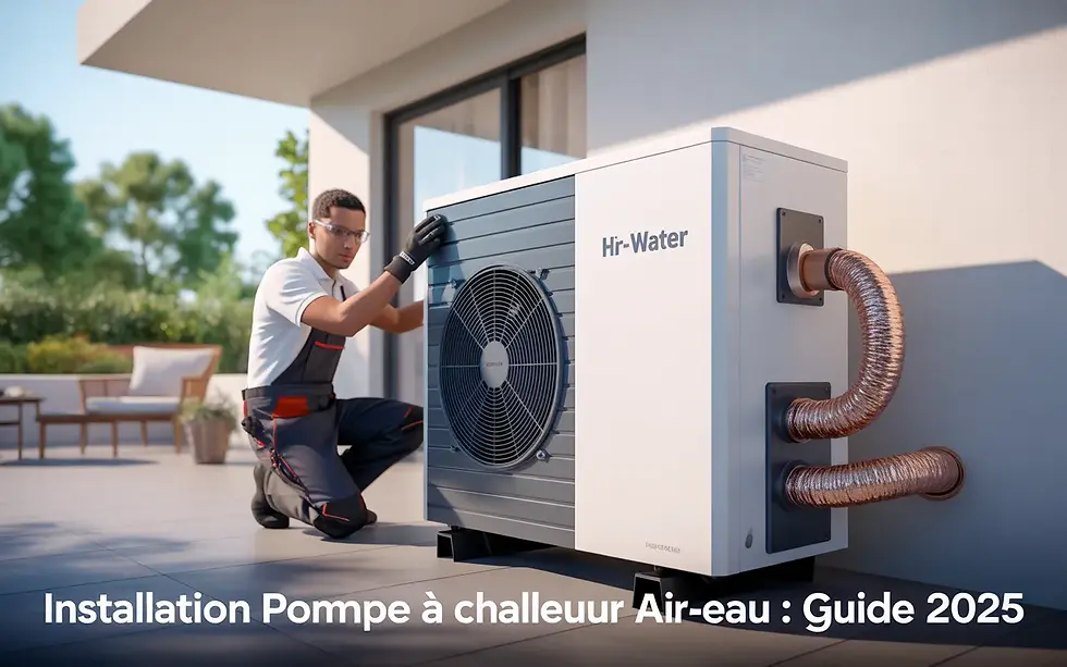 Installation pompe à chaleur air eau : guide 2025