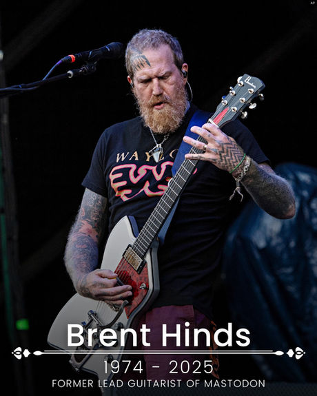 Former MASTODON Guitarist BRENT HINDS Killed In Motorcycle Crash