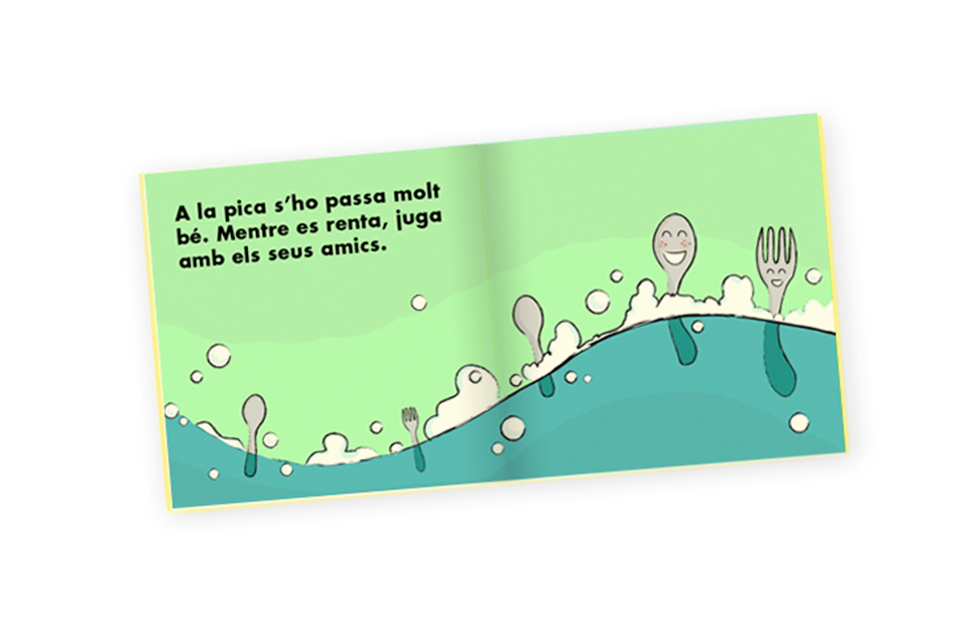 La Cullereta - Ilustración infantil - Miriam Arroyo