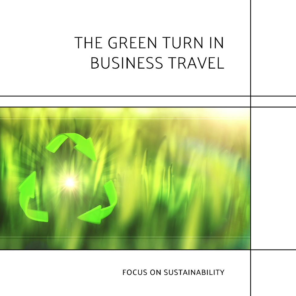 The Green Shift in the Business Travel World