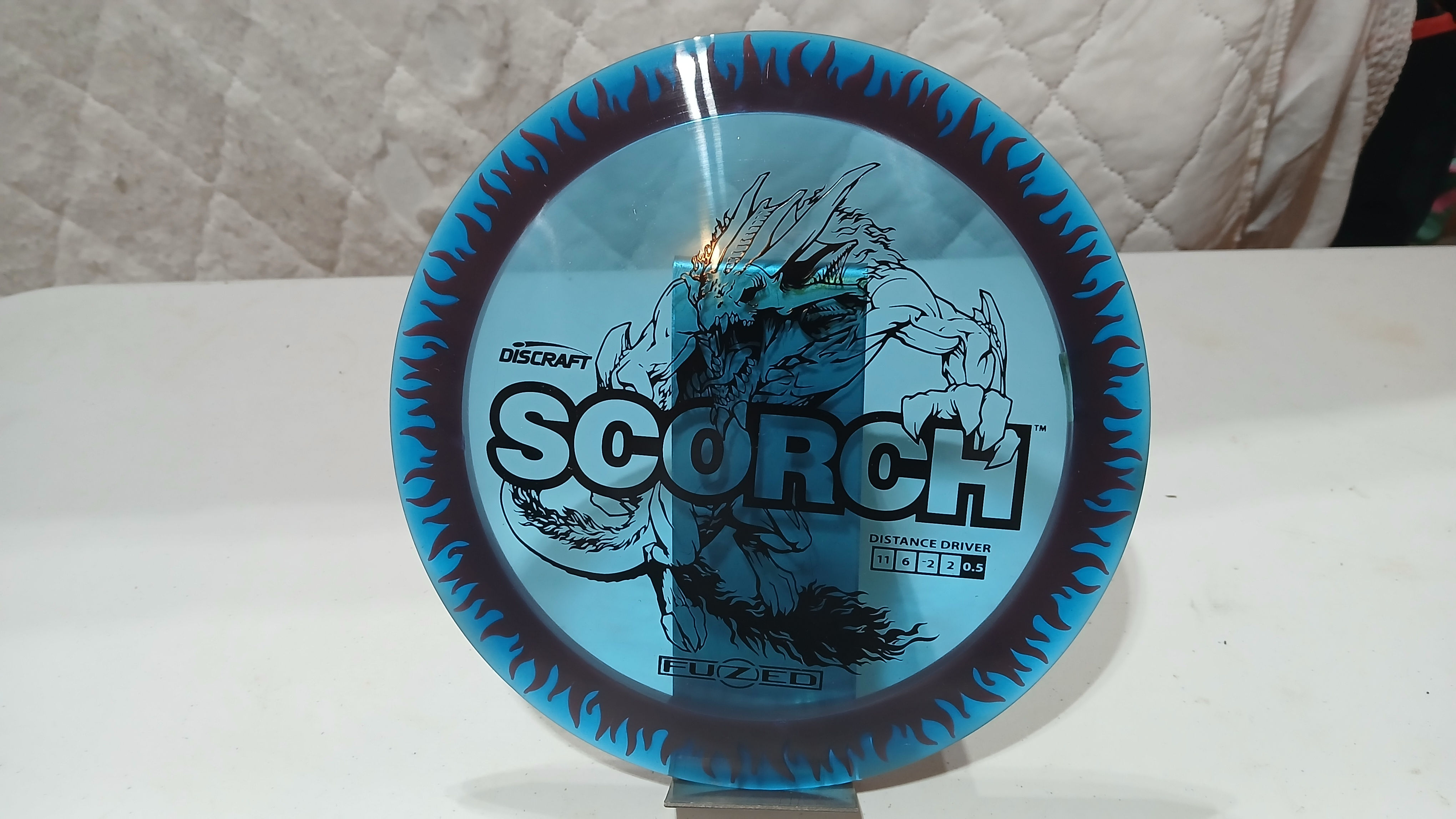 Fuzed Z Scorch with Flame Pattern