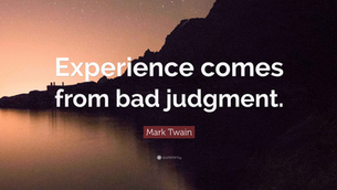 "Anger and Hatred... It affects your judgment"