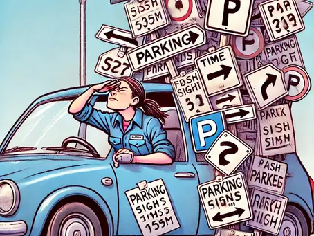 What does that sign say?