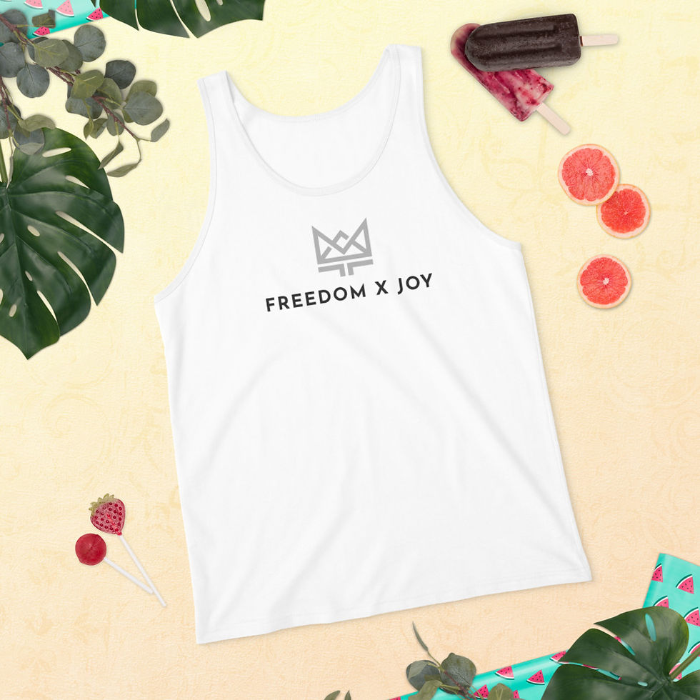 Thumbnail: Unisex "Freedom x Joy" Tank Top