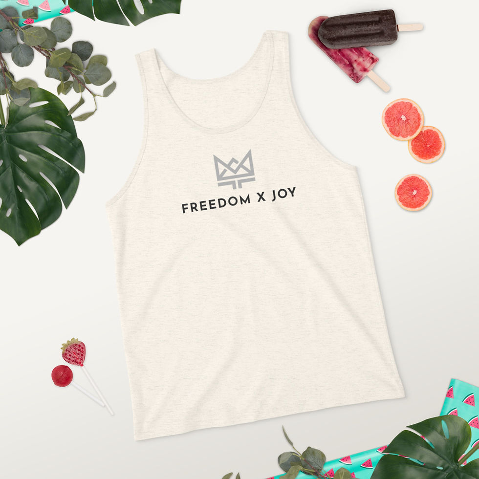 Thumbnail: Unisex "Freedom x Joy" Tank Top