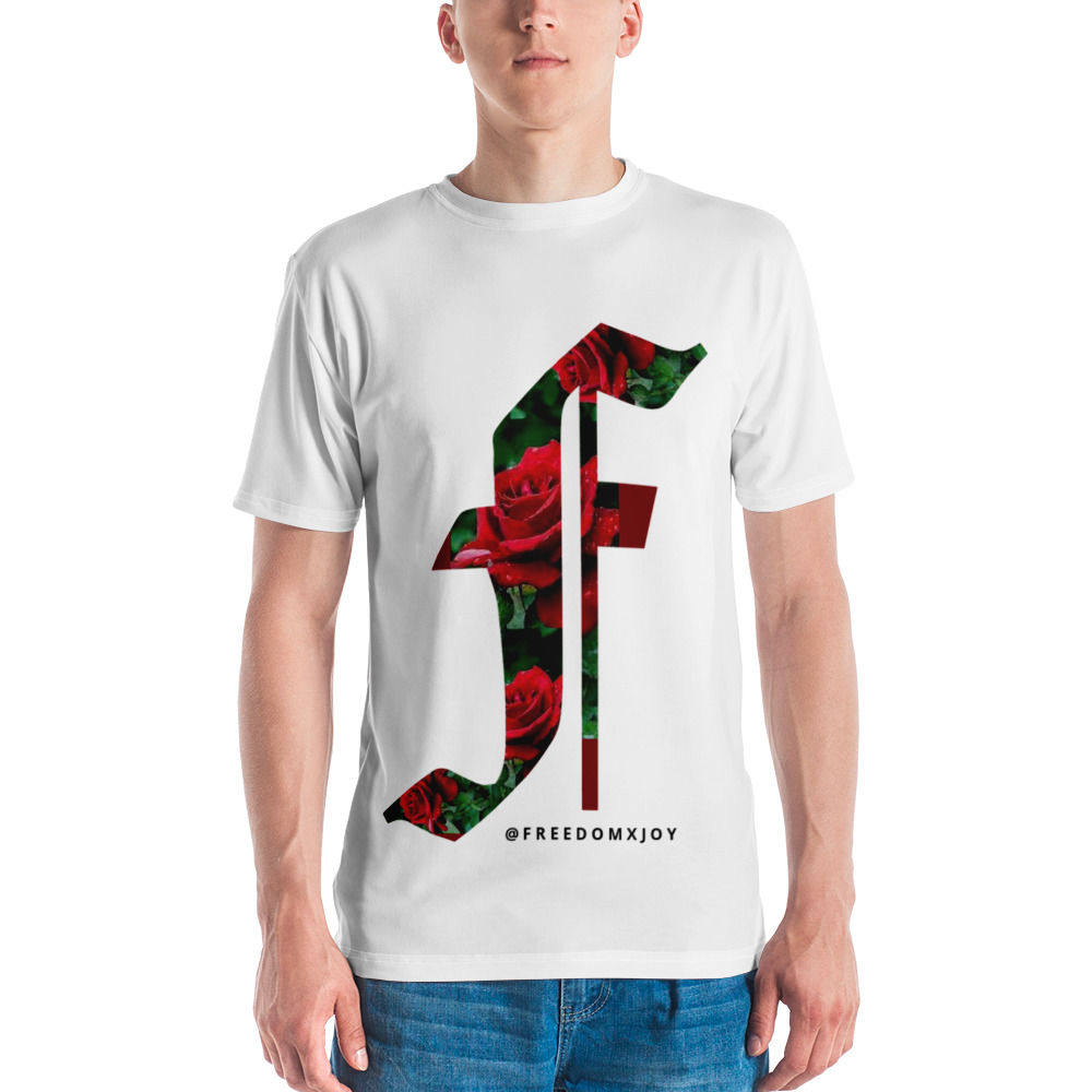 Men's "Red Rose Vintage" T-shirt