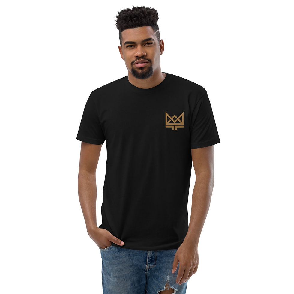Thumbnail: Men's fitted Crown Logo T-shirt