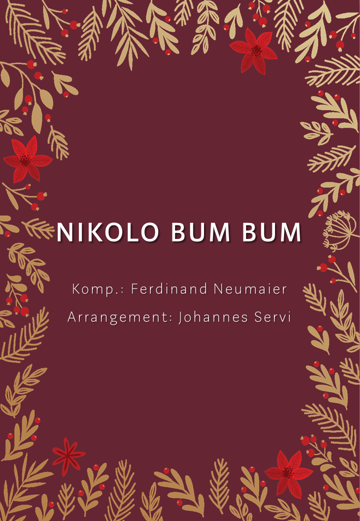Nikolo bum bum (4-stimmig - 3 Tonarten)