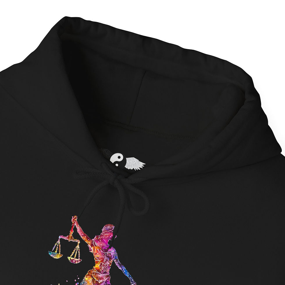 Thumbnail: Libra Zodiac Hooded Sweatshirt