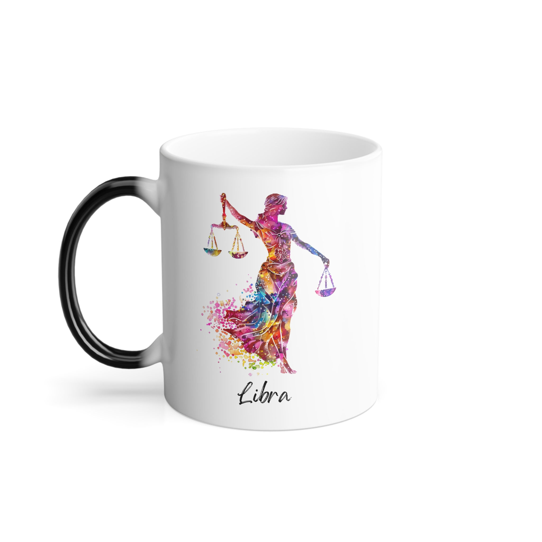 Libra Zodiac Color Changing Mug