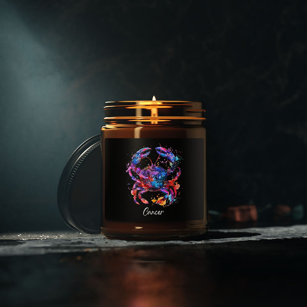 Thumbnail: Cancer Zodiac Soy Candle