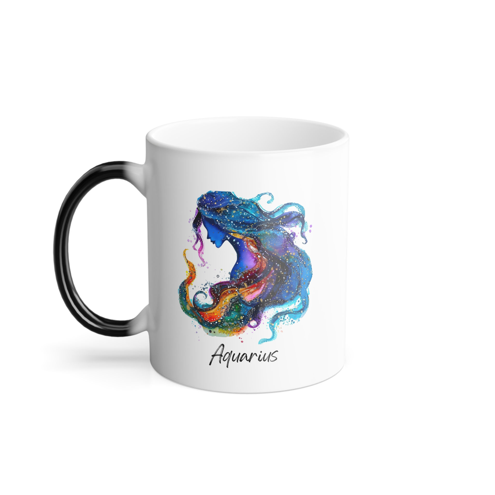 Aquarius Zodiac Color Changing Mug