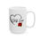 Thumbnail: Self Love mug 11oz, 15oz - Left handle