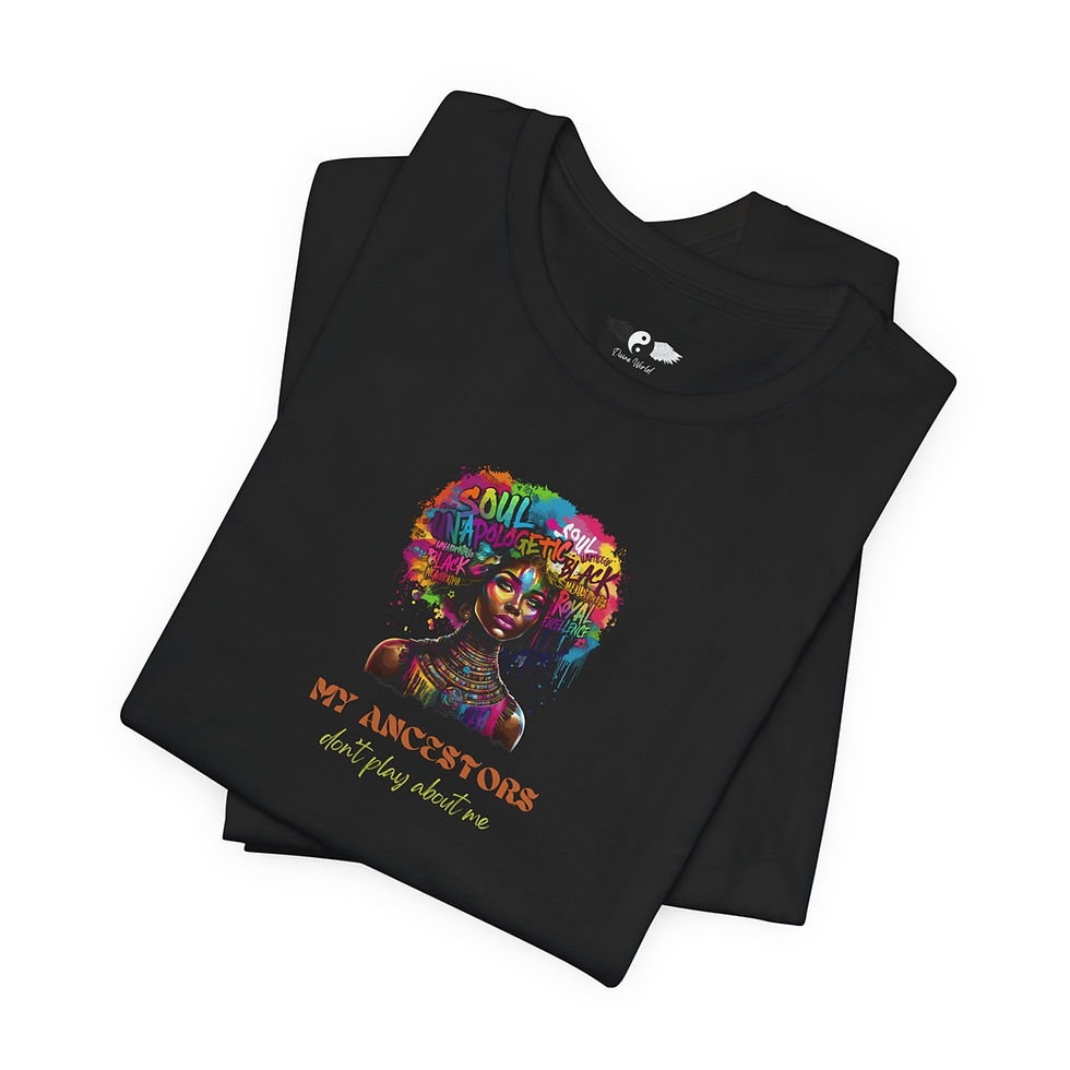 Thumbnail: Black Afro Woman Empowerment Tee