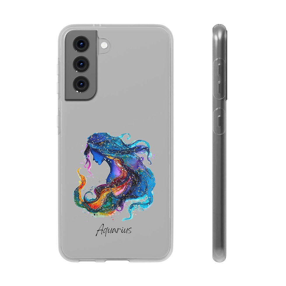 Thumbnail: Aquarius Zodiac Flexi Case
