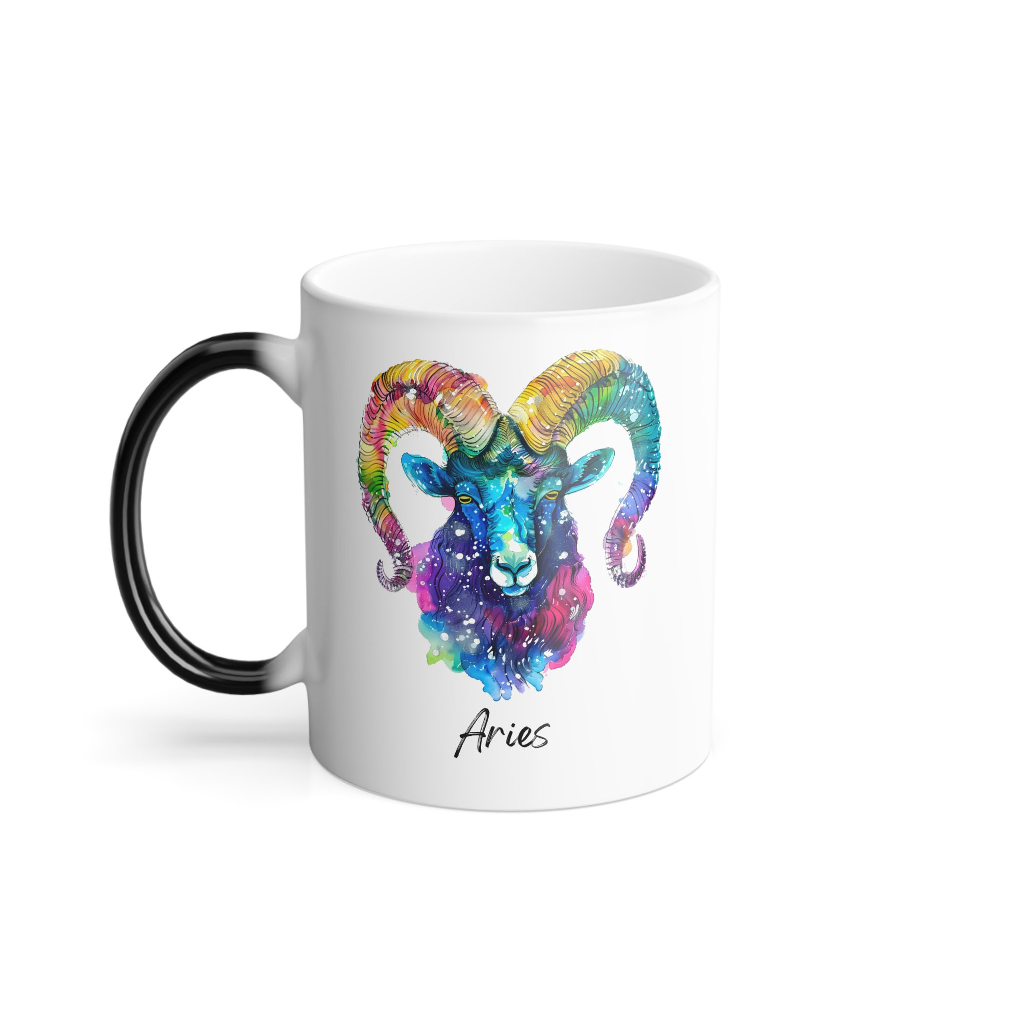 Aries Zodiac Color Changing Mug