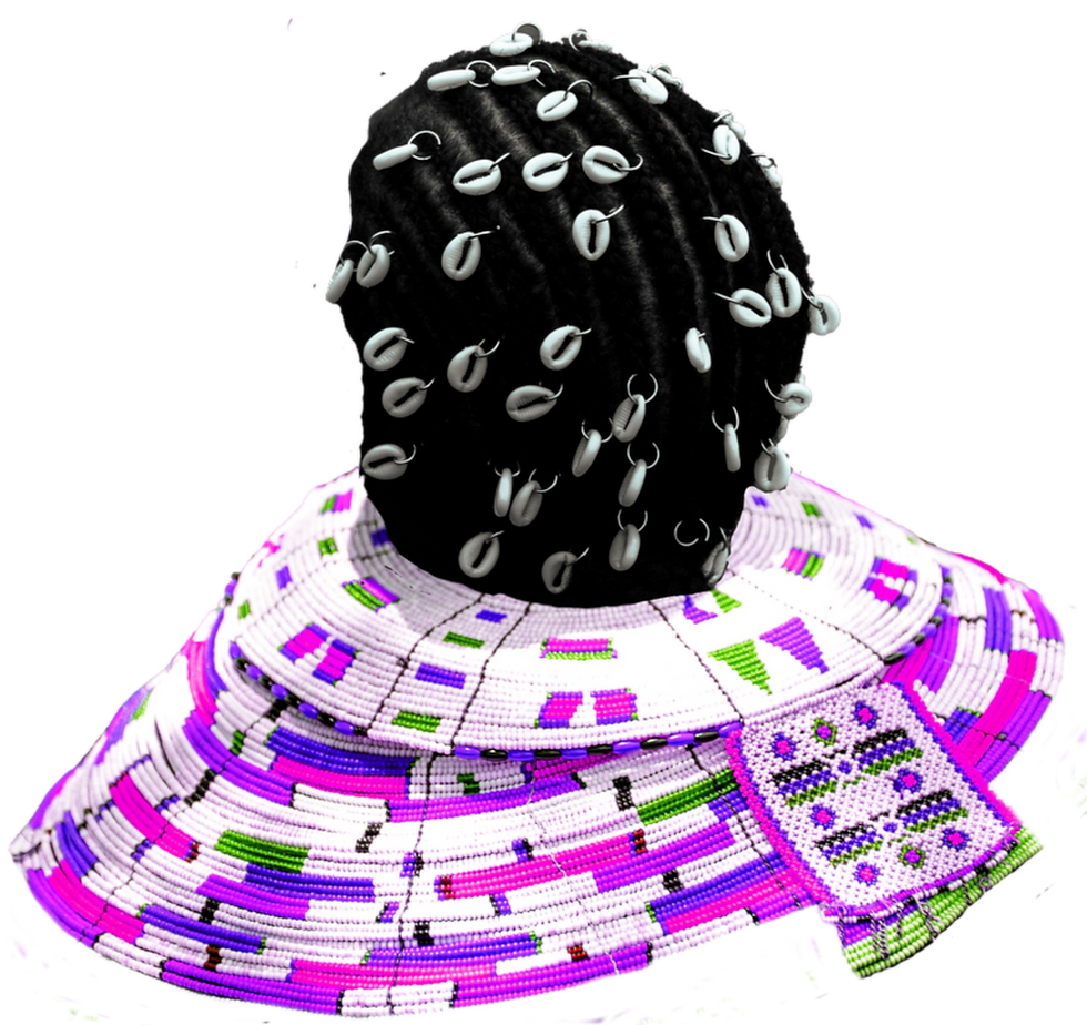 A Cowrie Shell StarShip by NNE NEE