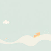 A soft, playful section divider for a childcare website, featuring gentle pastel colours a