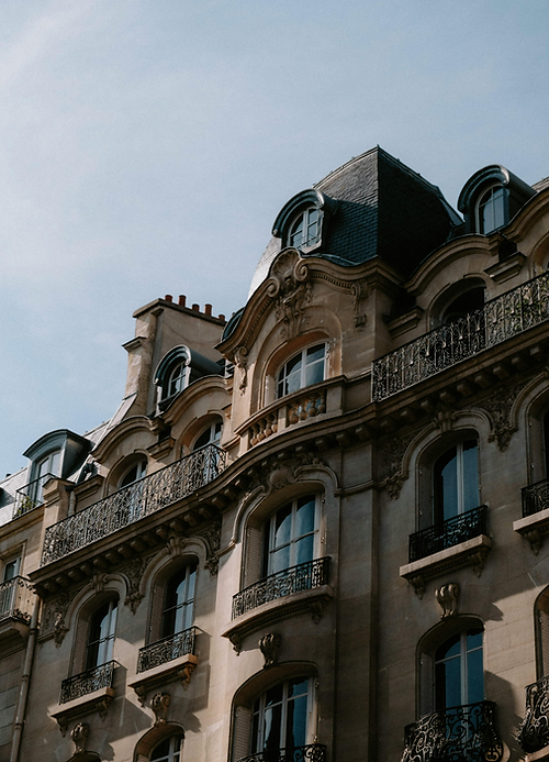 Classic Parisian building reflecting heritage, luxury and commercial excellence.