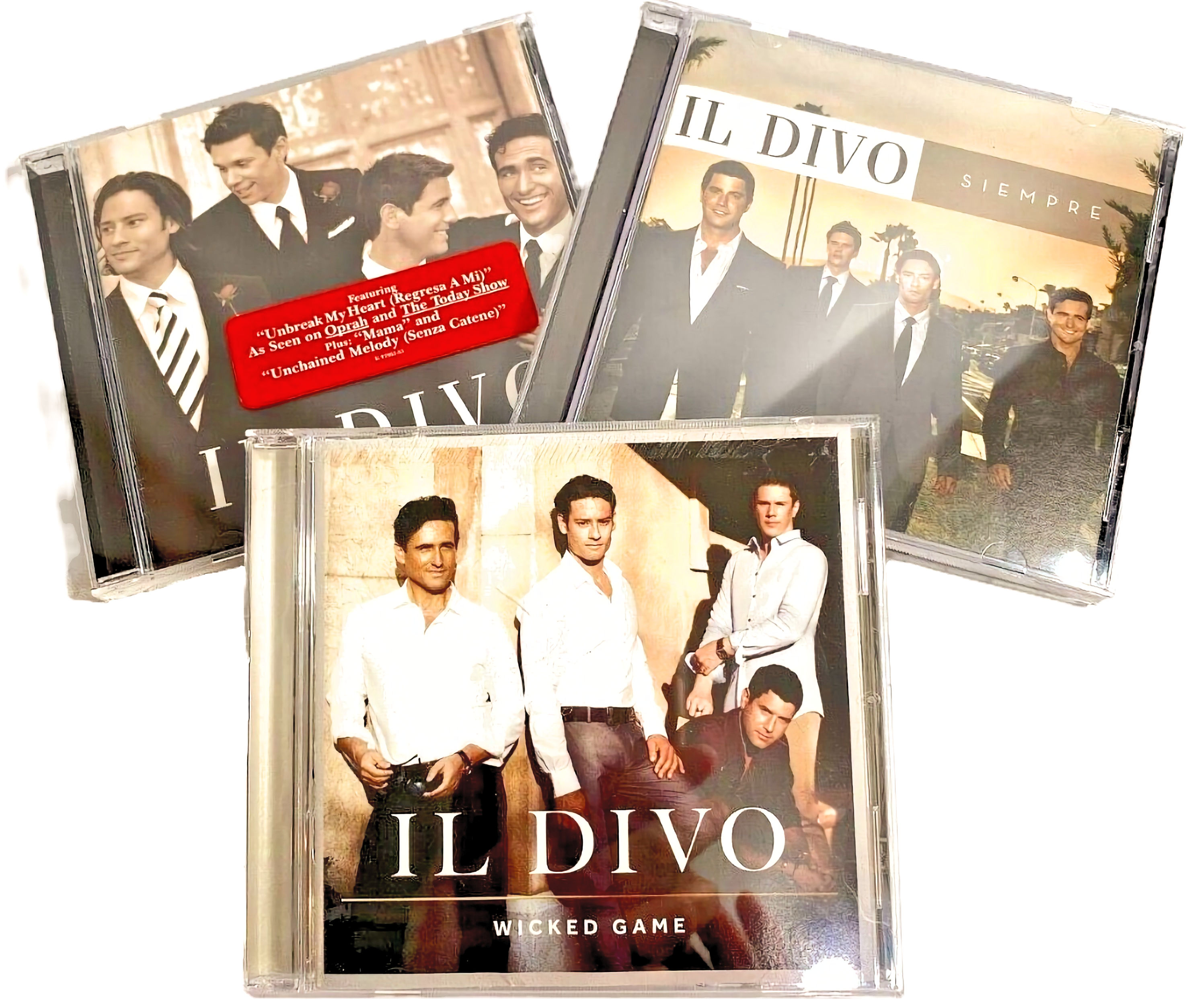 Compact Disc - A Few - IL DIVO - 3 CDs - Lot # 104