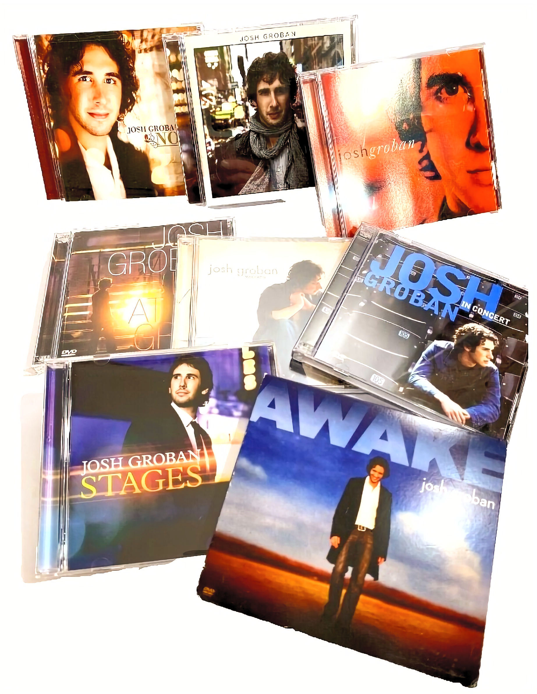 Compact Discs 8 Josh Groban Stages Away With You Noel Illum ++++ Lot # 112