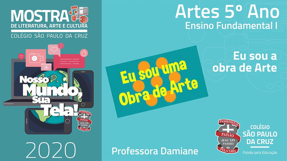 Eu sou a Obra de Arte 5º ano LM