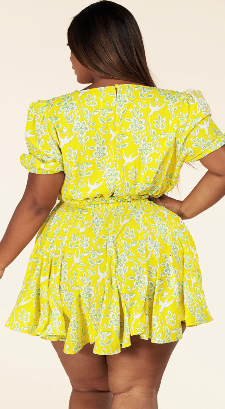 Thumbnail: Vibrant Hummingbird Dress