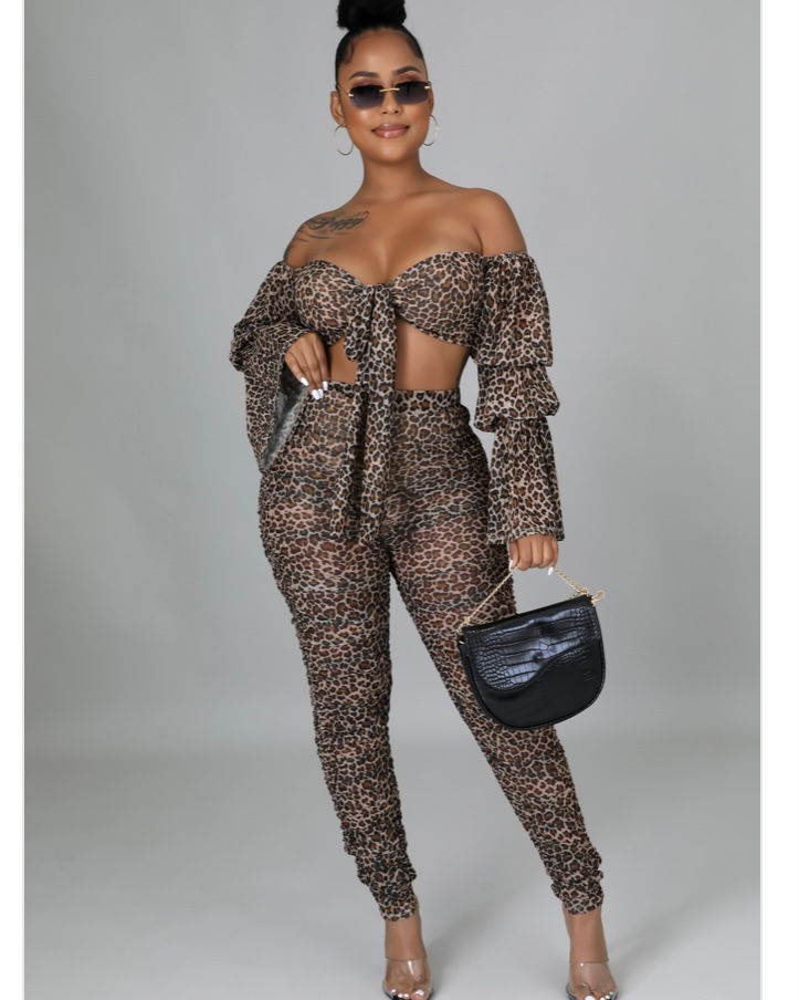 Wild BaddieLegging Set
