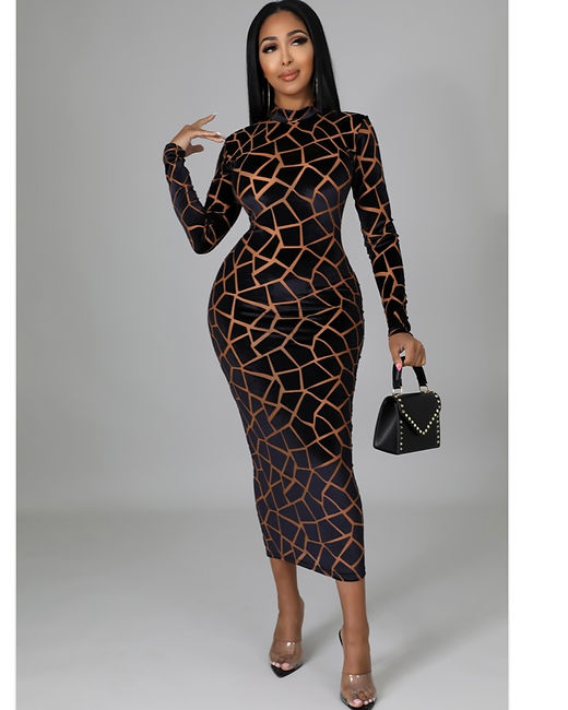 baddie long dresses Giving Baddie Maxi Dress Pink Size M from Hello Molly