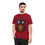 Thumbnail: Model wearing Bobo Bear 'Dark Red' T-shirt, a perfect casual choice for a stylish yet comfortable look.