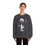 Thumbnail: Model in the "Dark Heather" sweatshirt, showcasing the perfect blend of comfort and effortless style.