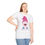 Thumbnail: “White” Gnome-entine T-shirt with a vibrant gnome design, perfect for adding a touch of magic to your day.
