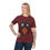 Thumbnail: Model wearing Bobo Bear 'Burgundy' T-shirt with a cozy, relaxed style for everyday wear.