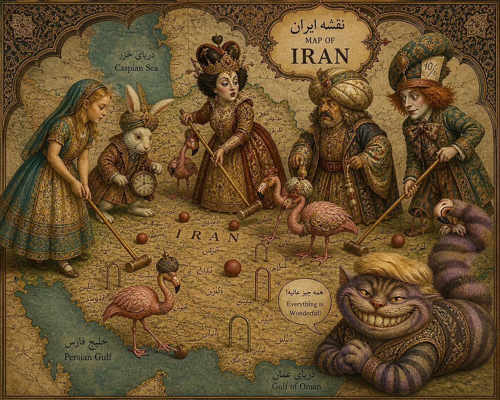 the topsy turvy world of Iranian politics