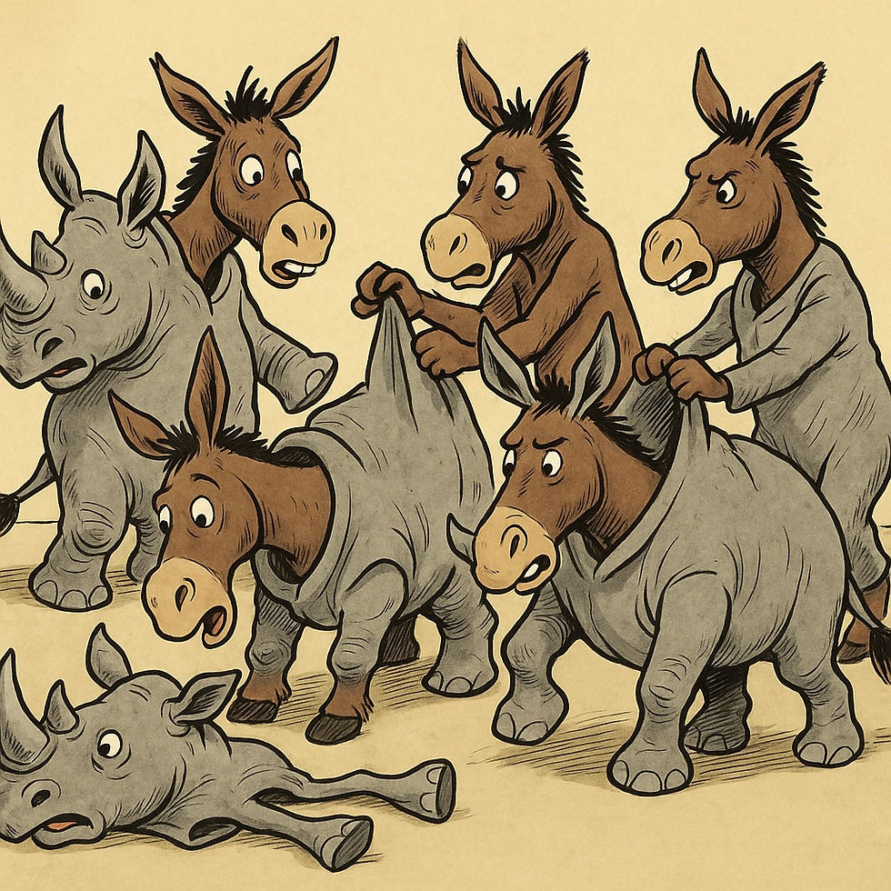 THERE IS CONFUSION AMONG THE RINOS IN THE REPUBLICAN PARTY GOING INTO THE RECESSION VOTE
